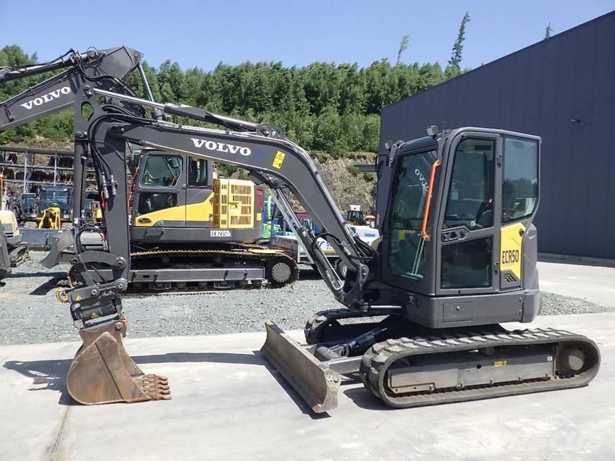 Volvo ECR 50 F Mini bagri <7t
