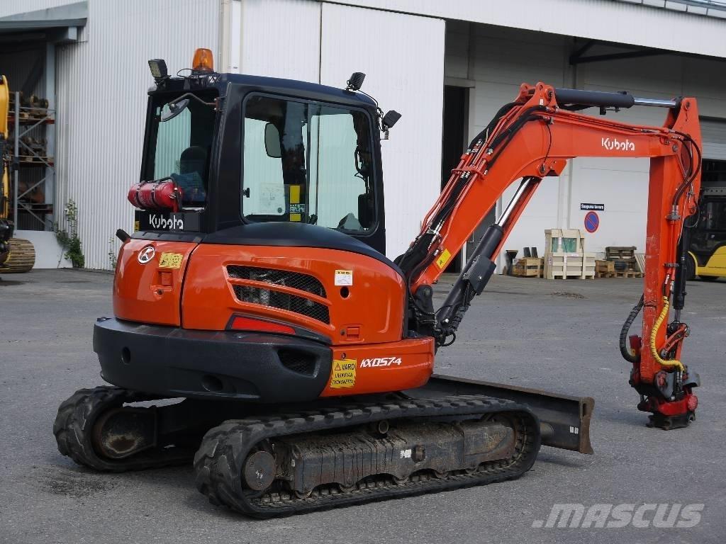 Kubota U 57-4 Mini bagri <7t