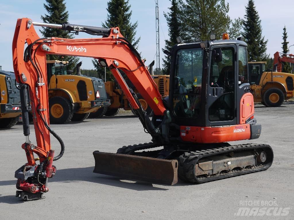 Kubota U 57-4 Mini bagri <7t
