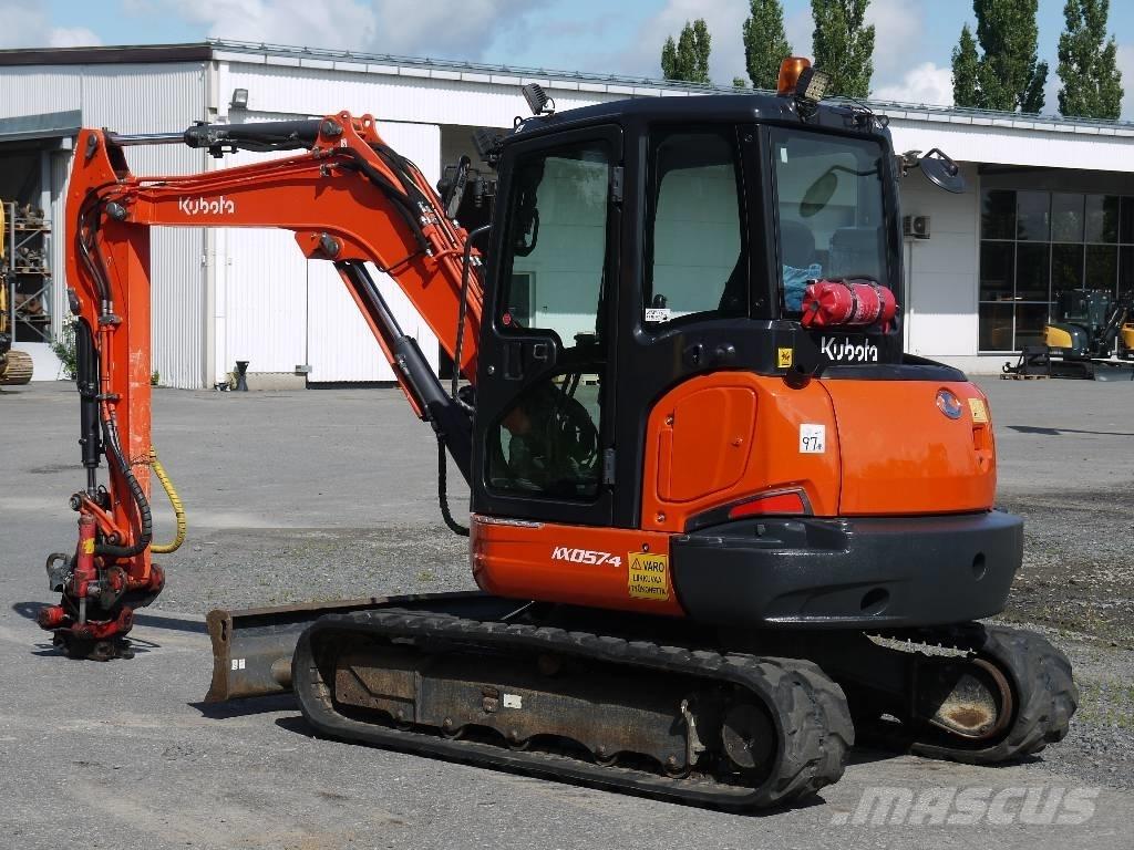 Kubota U 57-4 Mini bagri <7t