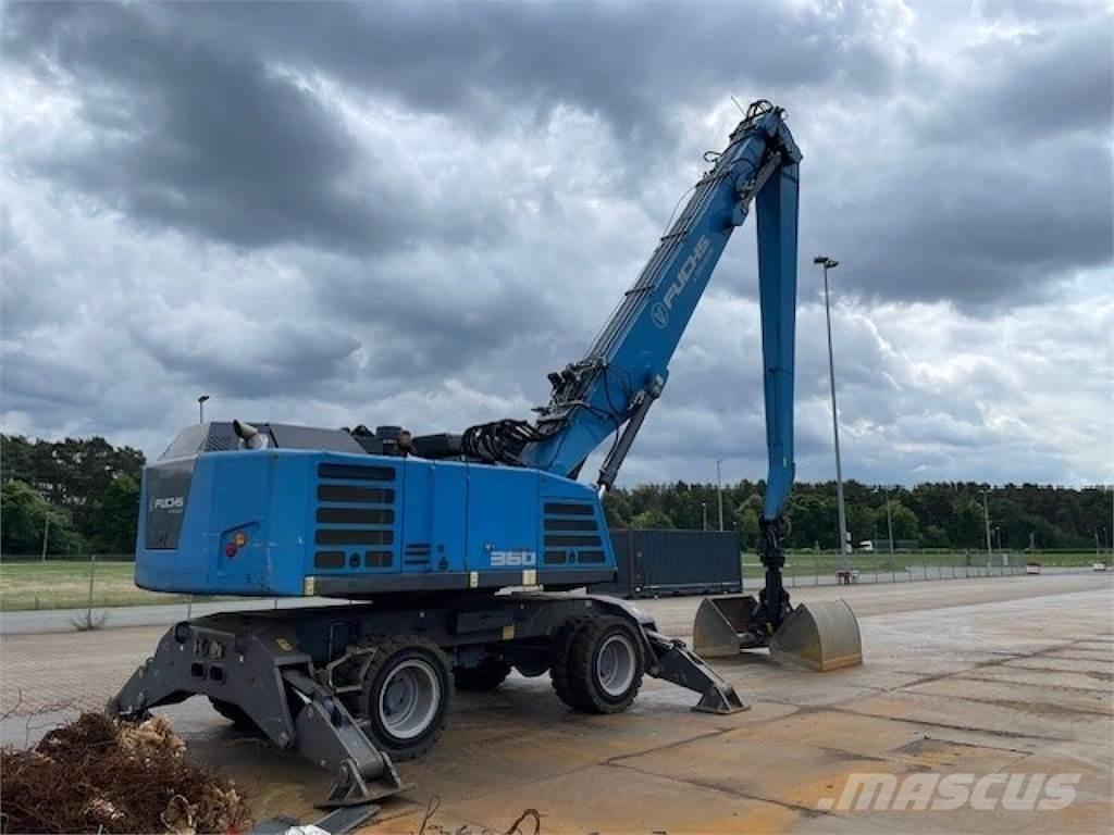 Fuchs MHL 360F Bagri na kolesih