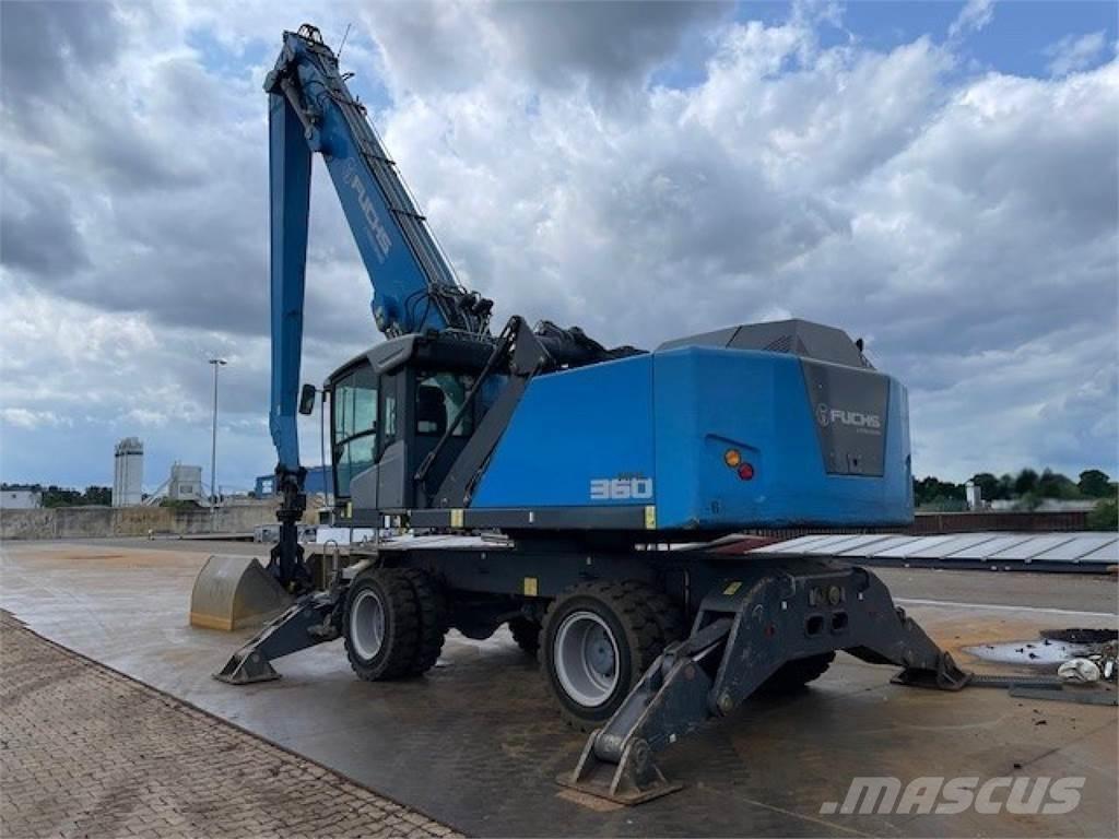 Fuchs MHL 360F Bagri na kolesih