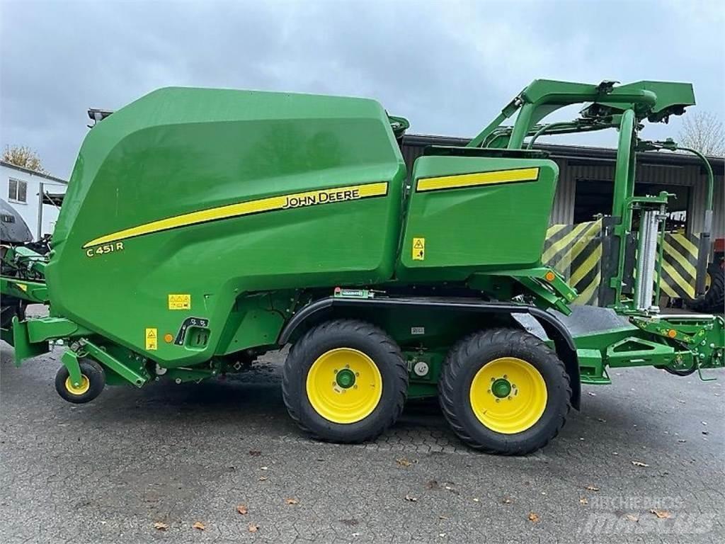 John Deere C451R Balirke (okrogle bale)