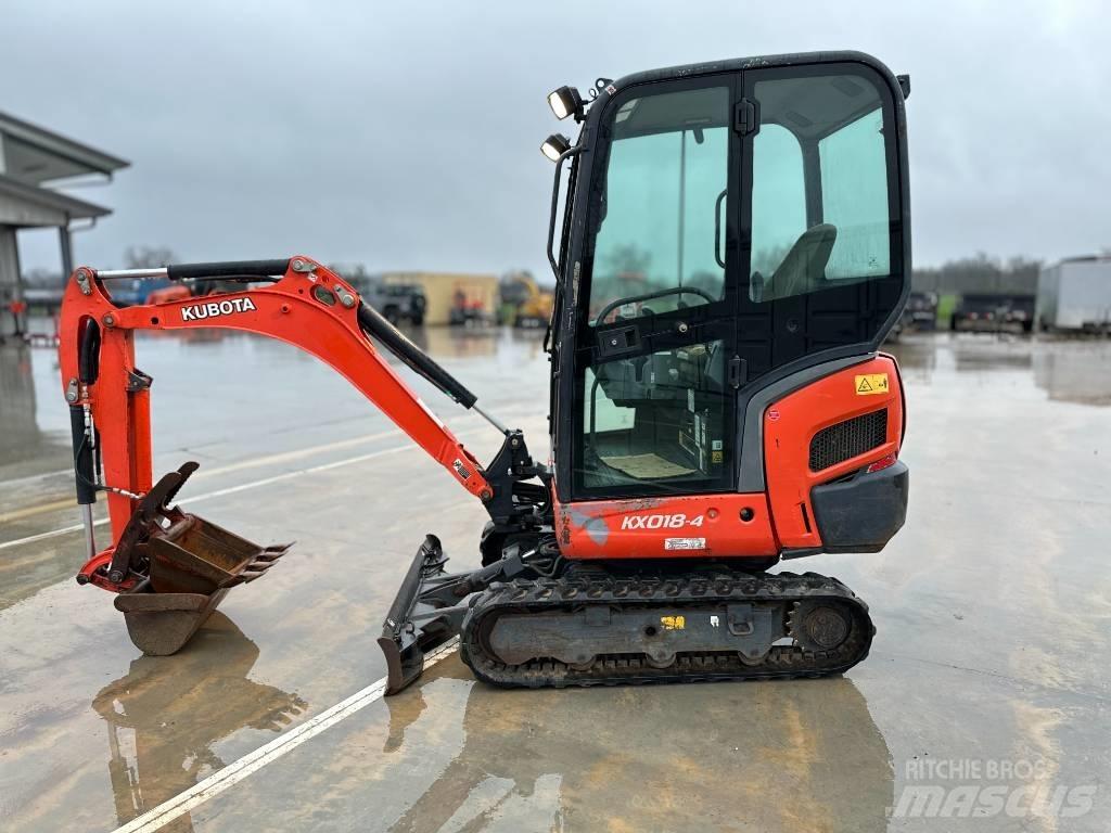 Kubota KX 018-4 Mini bagri <7t
