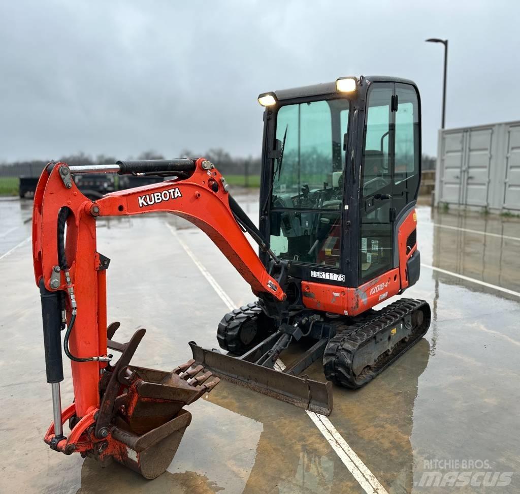 Kubota KX 018-4 Mini bagri <7t