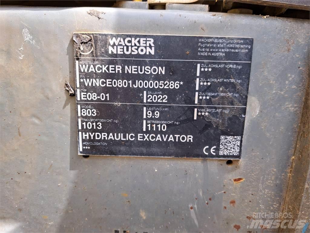 Wacker Neuson 803 Bagri goseničarji