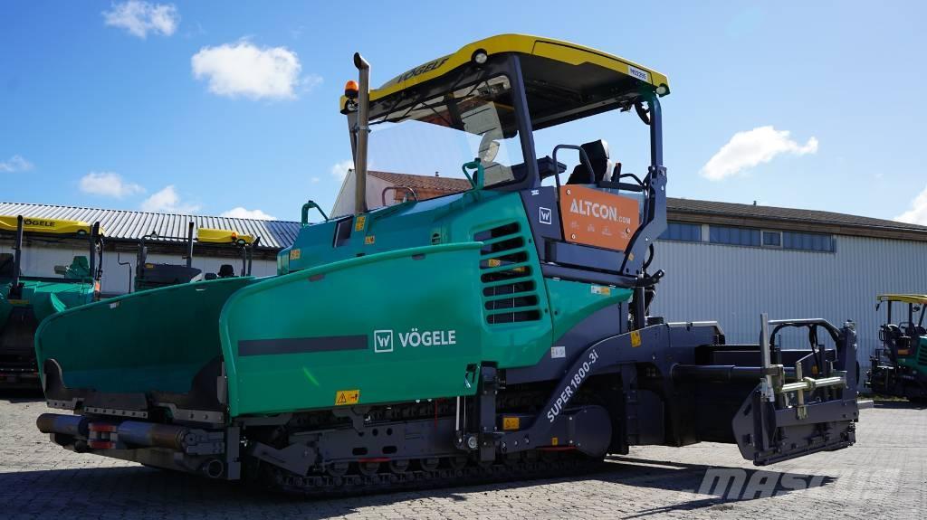 Vögele SUPER 1800-3I Asfaltni finišerji