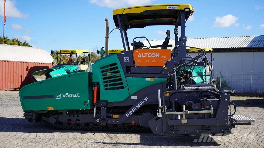 Vögele SUPER 1800-3I Asfaltni finišerji