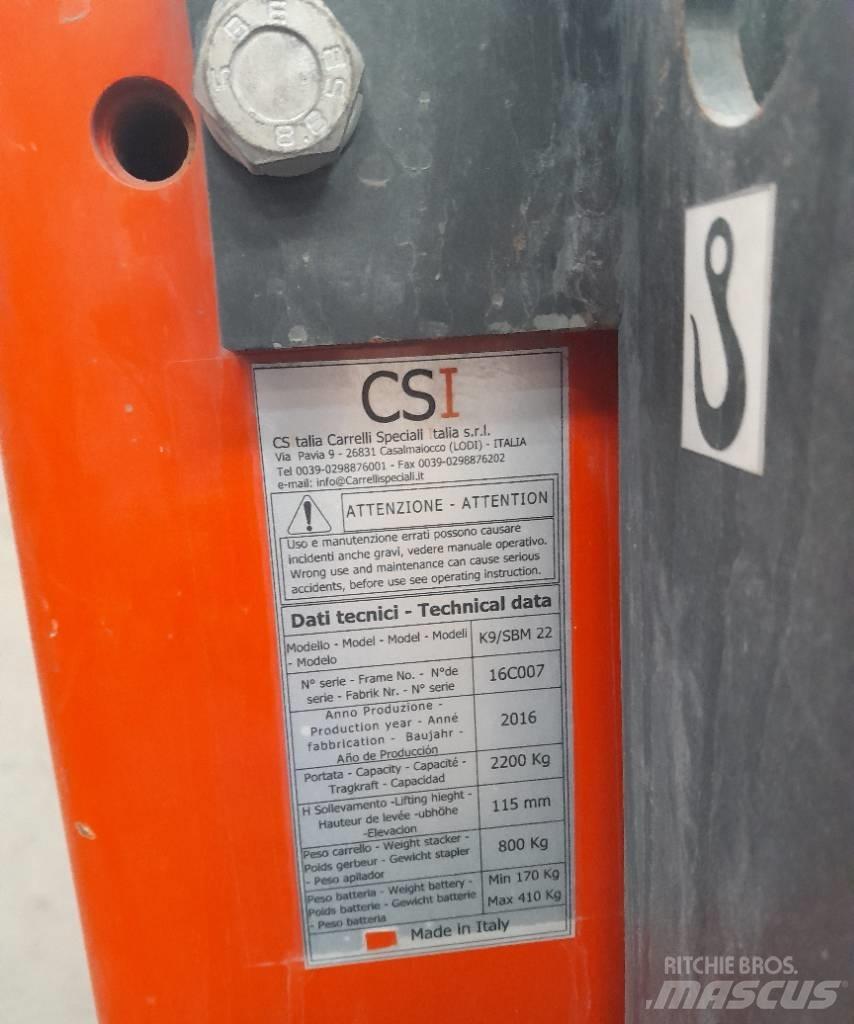 CSI k9 Električni nizko dvižni viličar