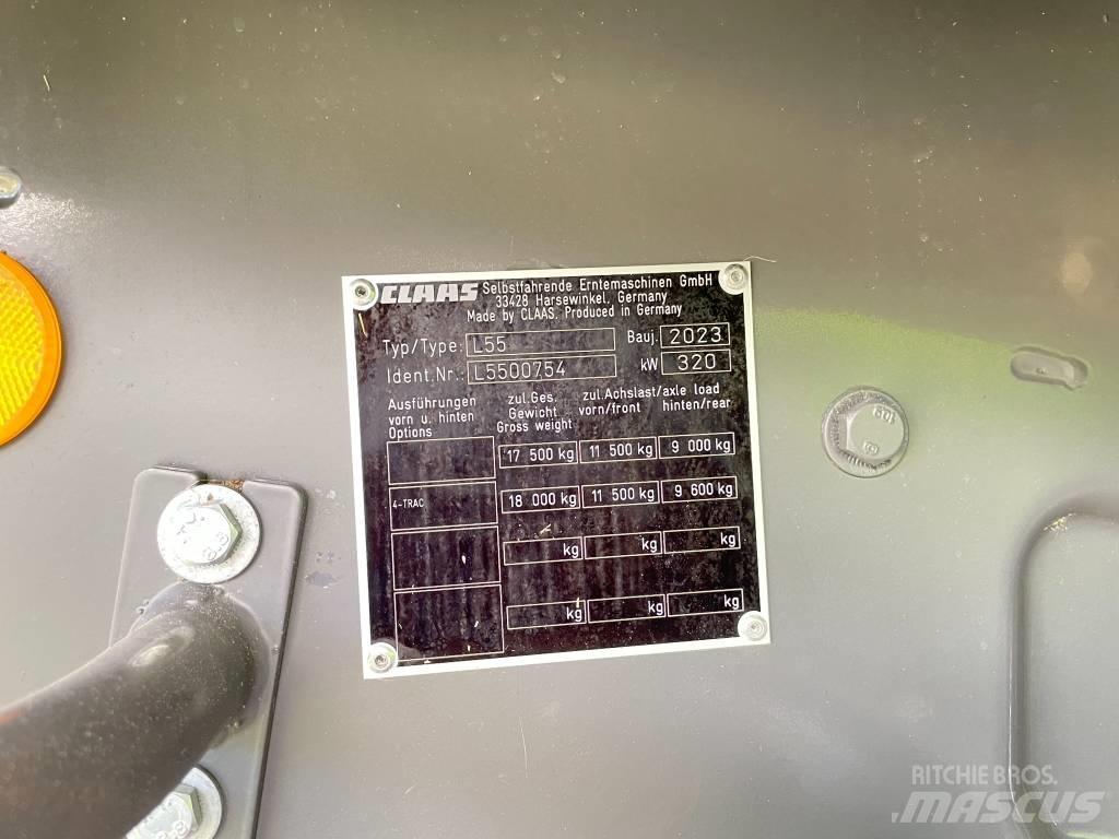 CLAAS TRION 750 Kombajni