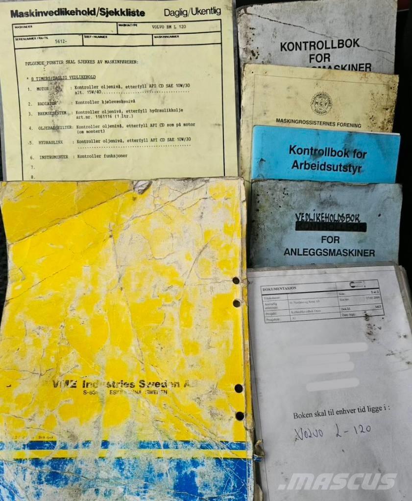 Volvo L 120 Kolesni nakladalci