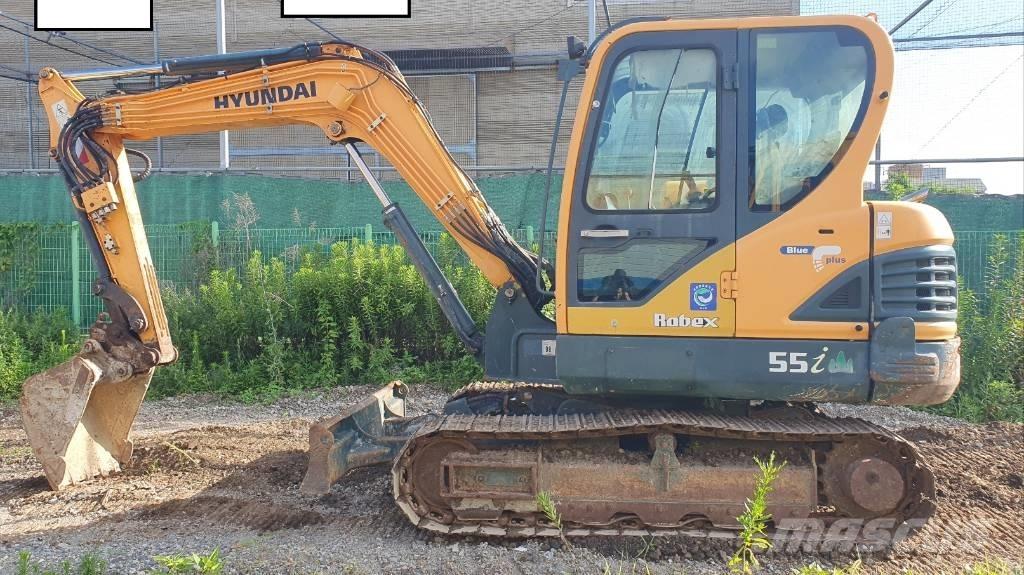 Hyundai ROBEX 55 Mini bagri <7t