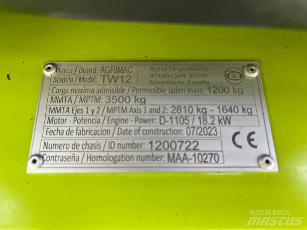 Agrimac TW 12 Dizelski viličarji