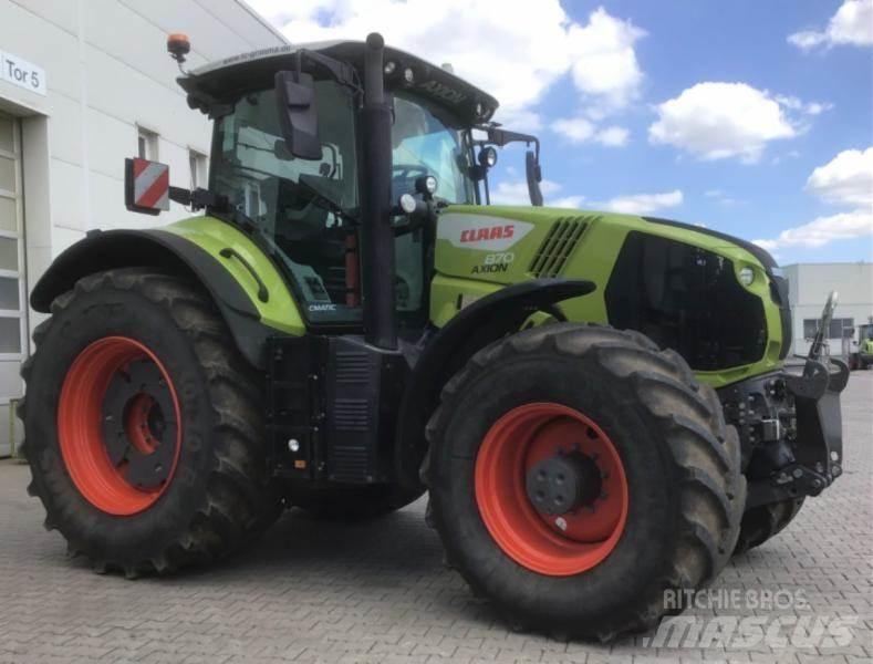 CLAAS AXION 870 Traktorji