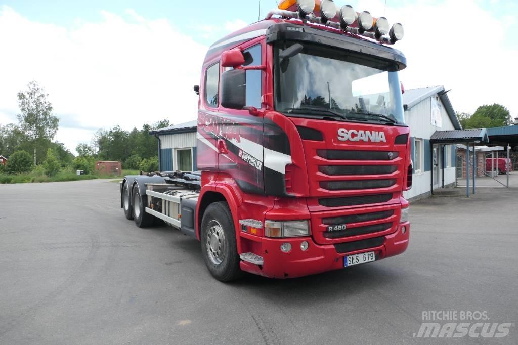 Scania R480lb6x2hsz Kotalni prekucni tovornjaki