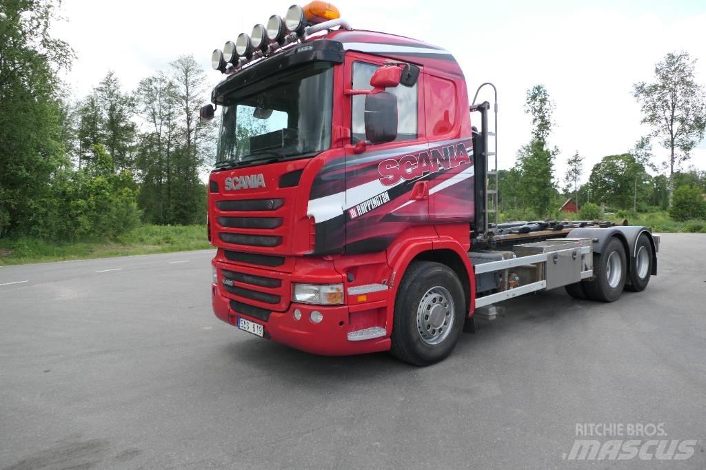 Scania R480lb6x2hsz Kotalni prekucni tovornjaki