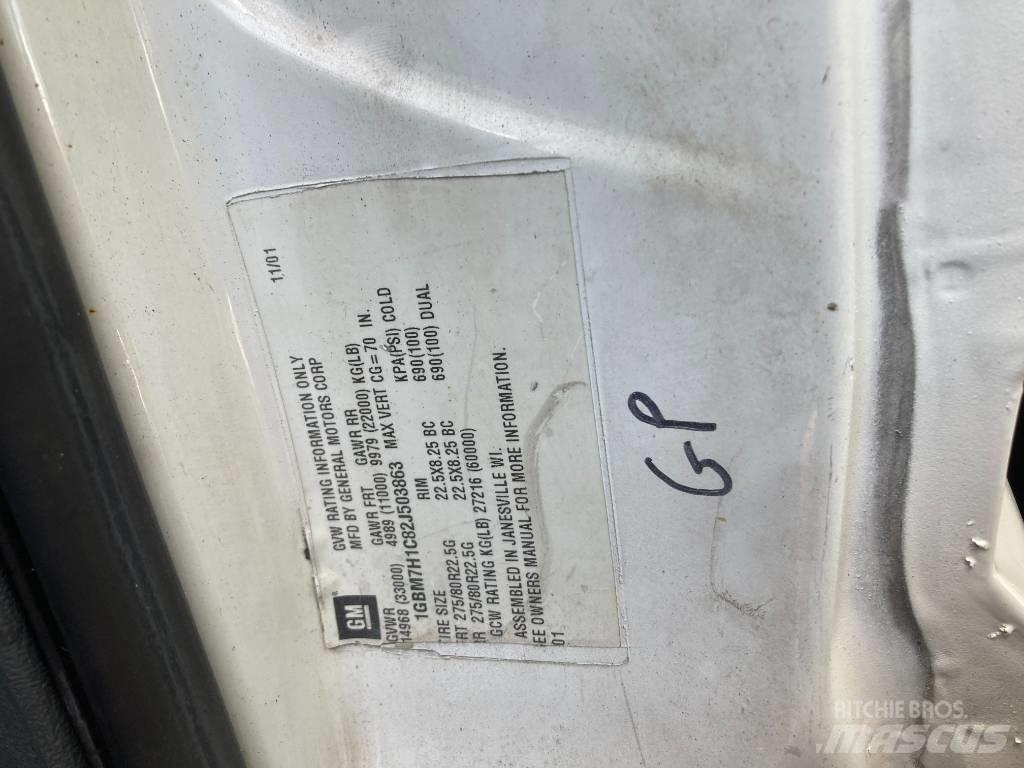 Chevrolet C7500 Kiper tovornjaki