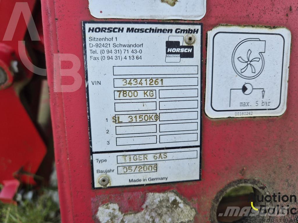 Horsch Tiger 6 AS Kultivatorji