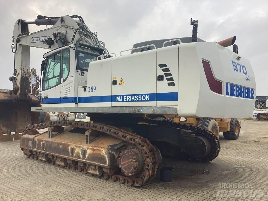 Liebherr R970 SME Bagri goseničarji