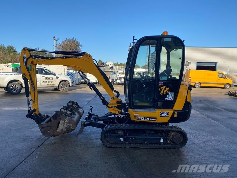 JCB 8026 Mini bagri <7t