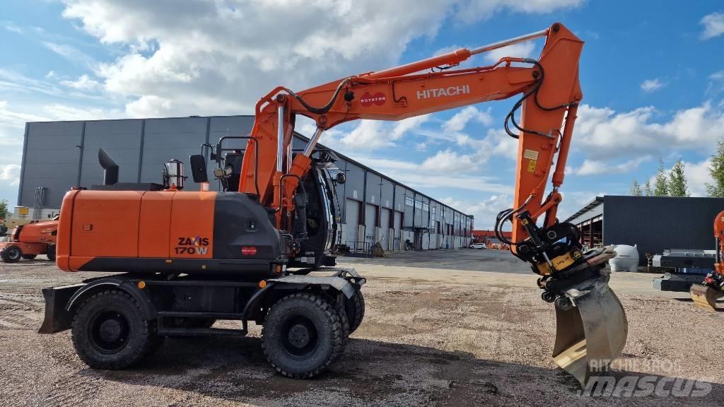 Hitachi ZX170W-5 2P Bagri na kolesih