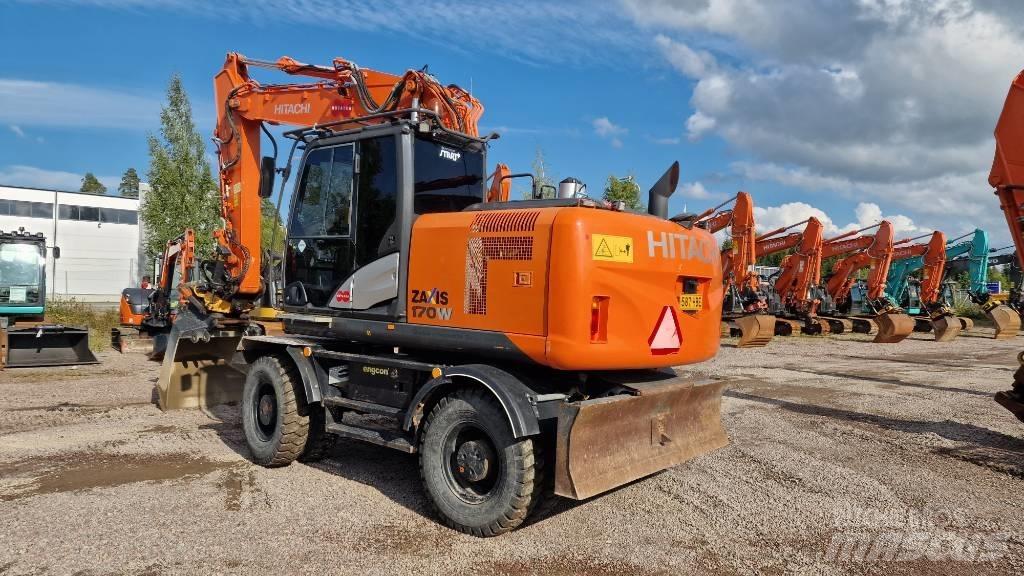 Hitachi ZX170W-5 2P Bagri na kolesih