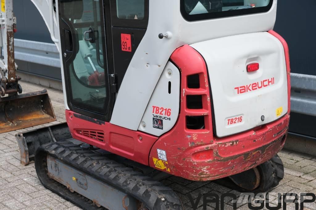 Takeuchi TB216 | 2018 Mini bagri <7t