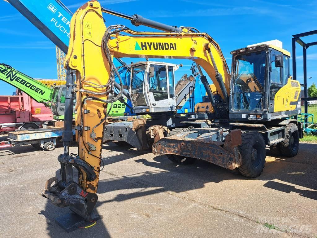 Hyundai HW140 Bagri na kolesih