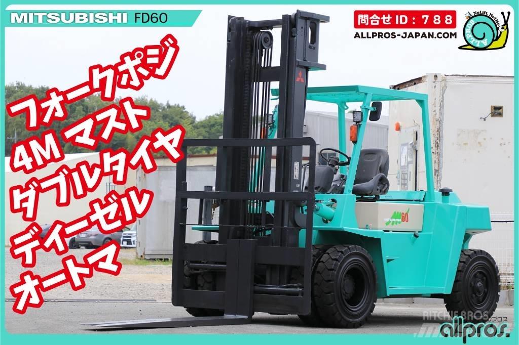 Mitsubishi FD60 Dizelski viličarji