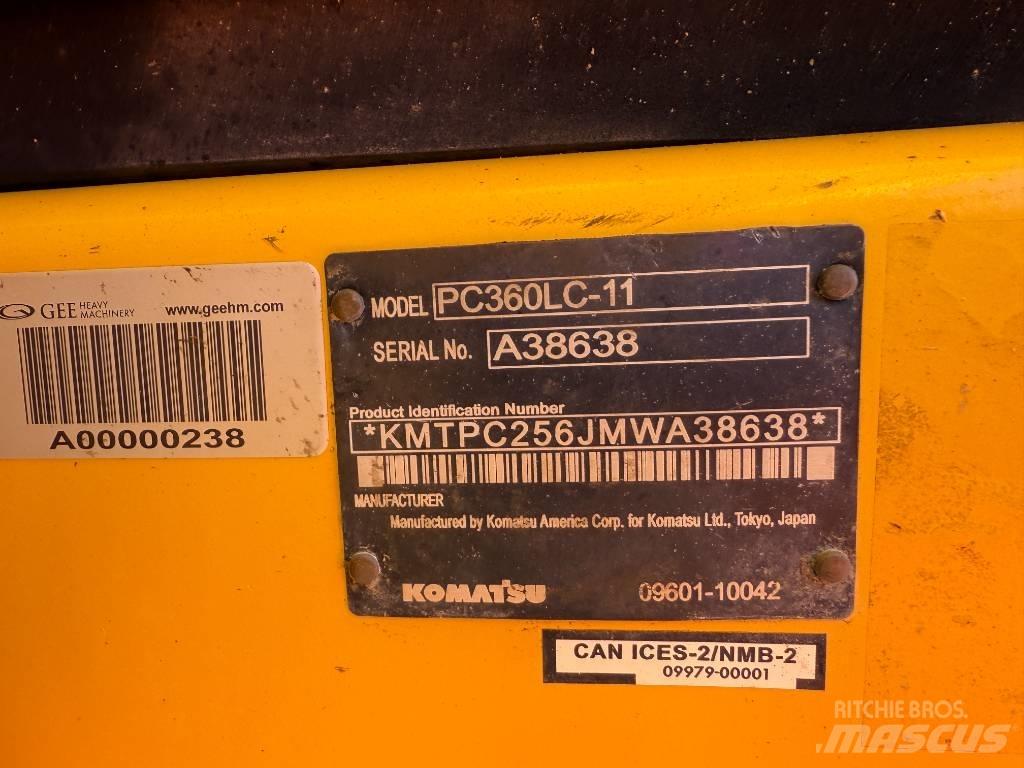 Komatsu PC360LC-11 Bagri goseničarji