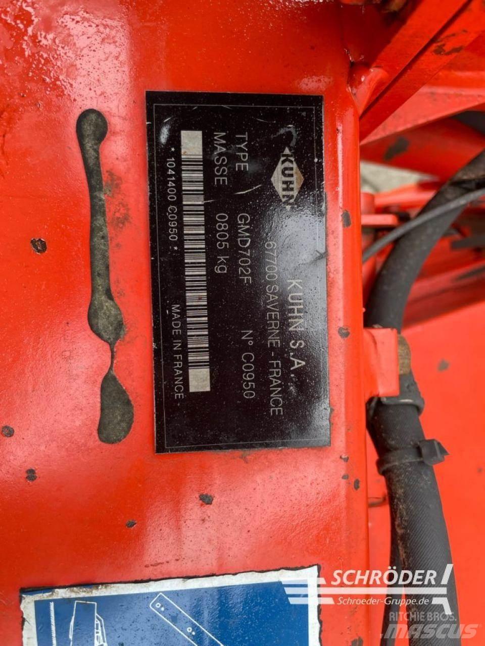Kuhn GMD 702 F Kosilnice