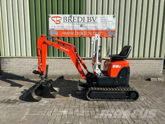 Kubota U 10-3 Mini bagri <7t