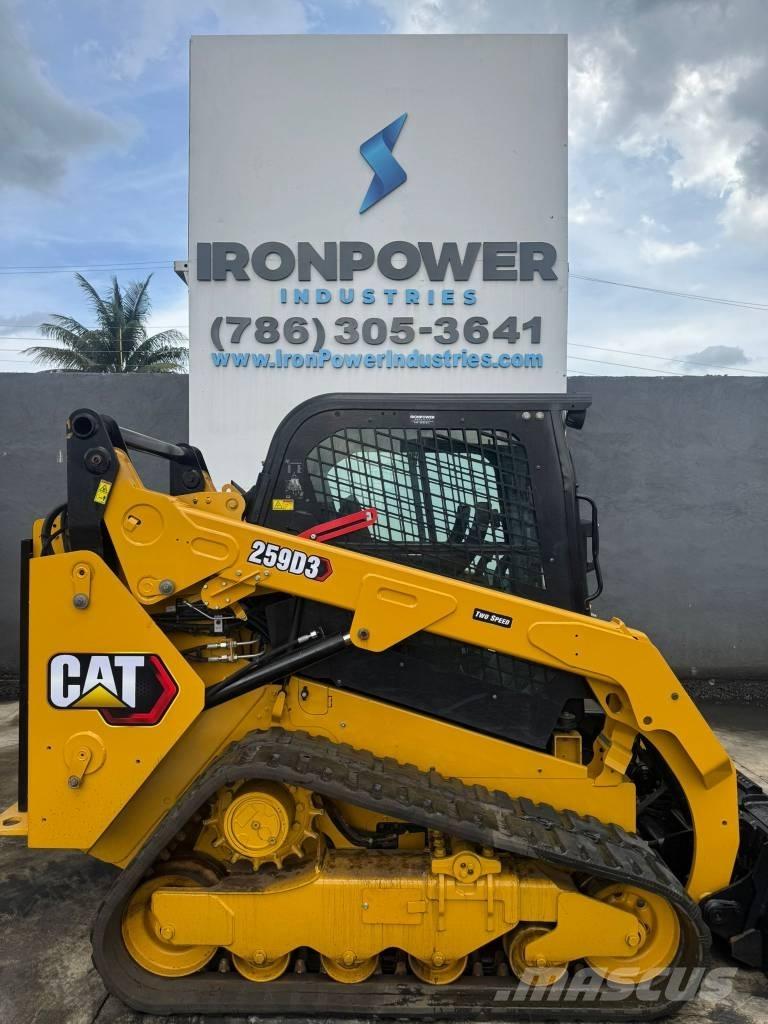 CAT 259 D3 Skid steer mini nakladalci