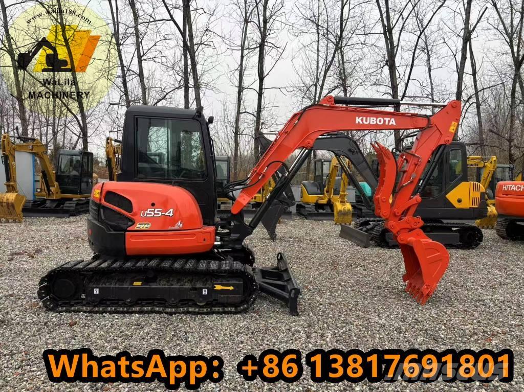 Kubota U 55-4 Mini bagri <7t