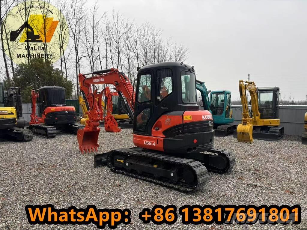 Kubota U 55-4 Mini bagri <7t