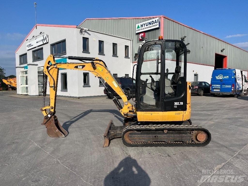 CAT 302.7 D CR Mini bagri <7t