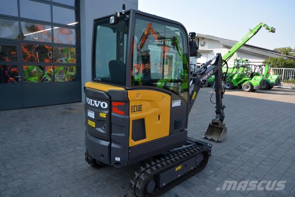 Volvo EC 18 E Mini bagri <7t
