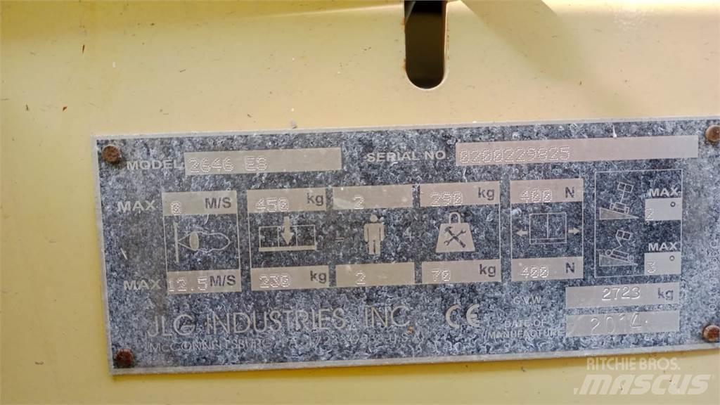 JLG 2646ES Škarjaste dvižne ploščadi