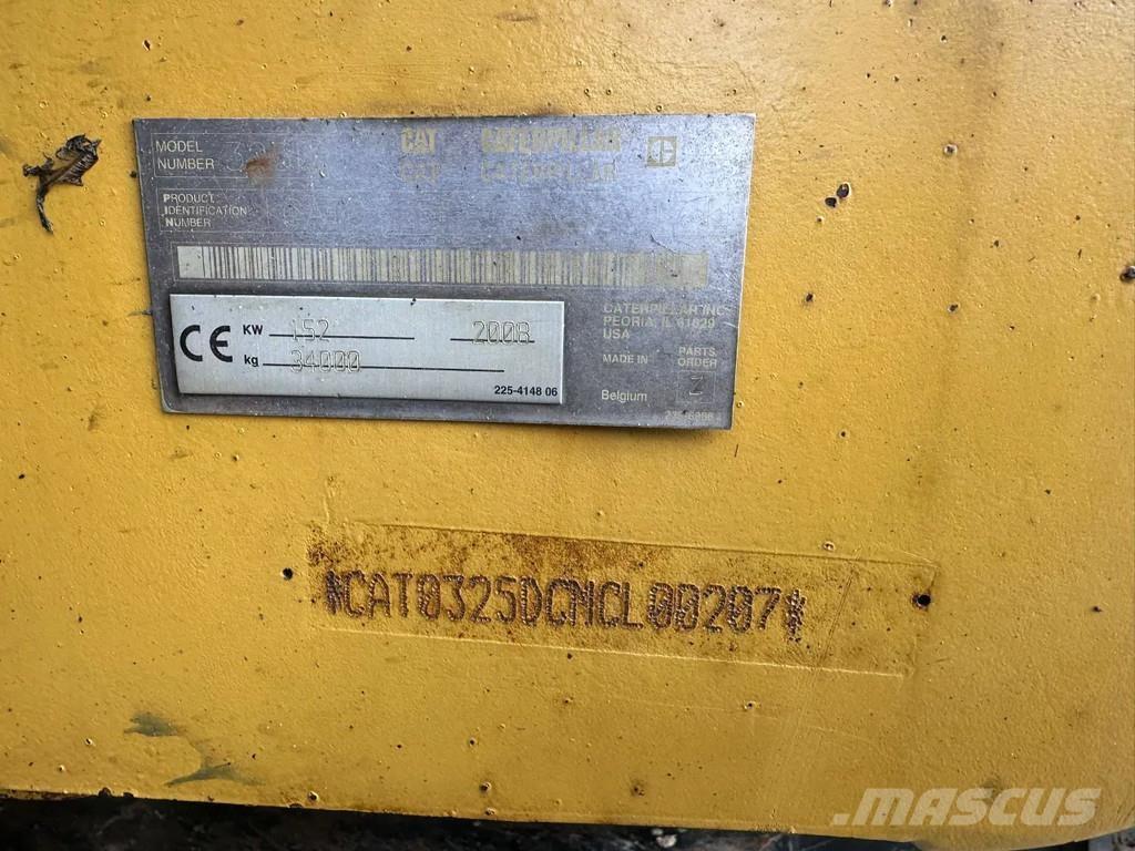 CAT 325 DL Bagri goseničarji