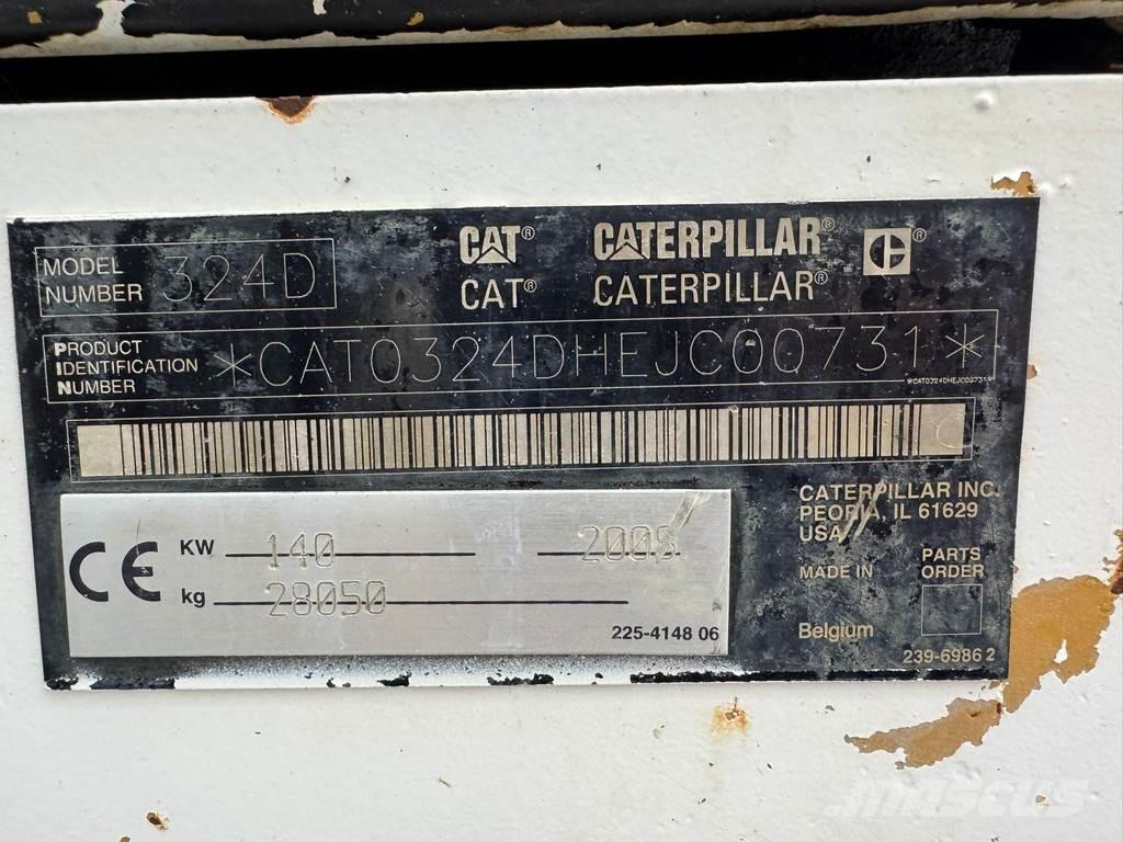 CAT 324DLN Bagri goseničarji