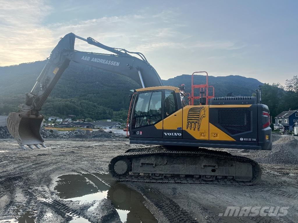 Volvo EC 250 EL Bagri goseničarji