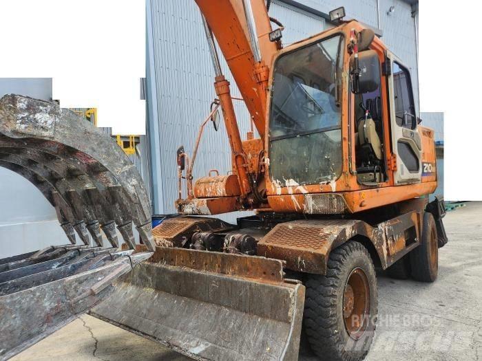 Daewoo Solar 210 W V Bagri na kolesih