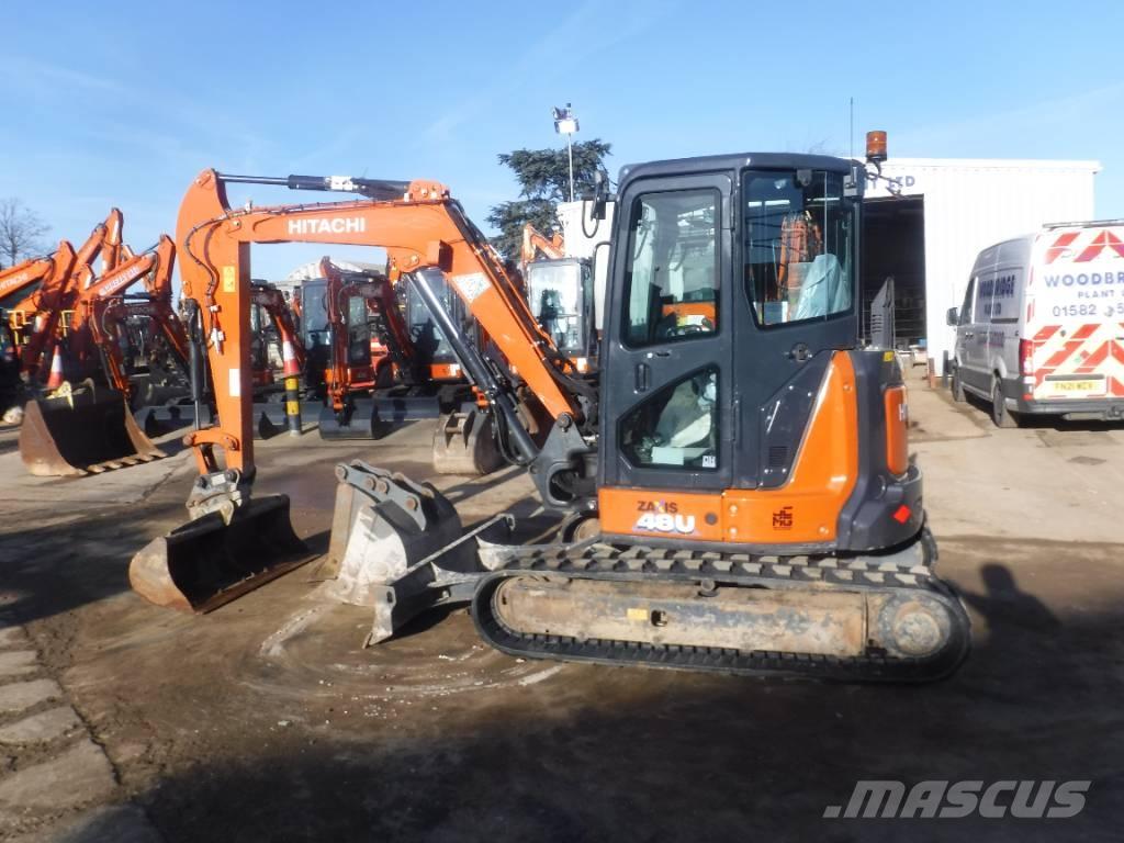 Hitachi ZX 48 U-6 Mini bagri <7t