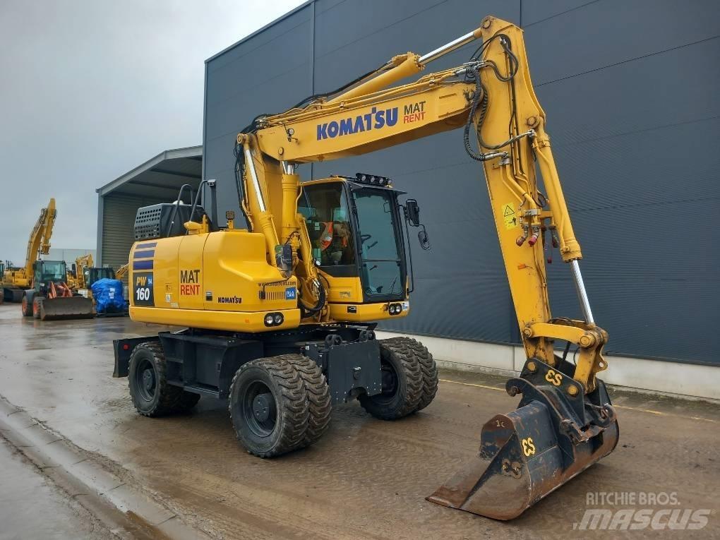 Komatsu PW160-11E0 Bagri na kolesih