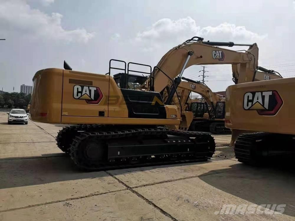 CAT 2022 CAT 336GC Bagri na kolesih