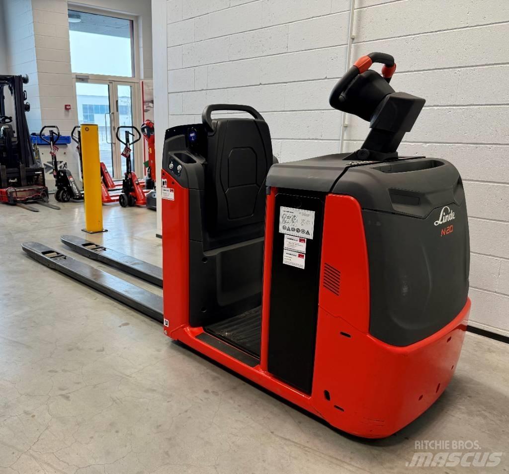 Linde N20CB/4587 Nizko dvižni komisionirni viličar