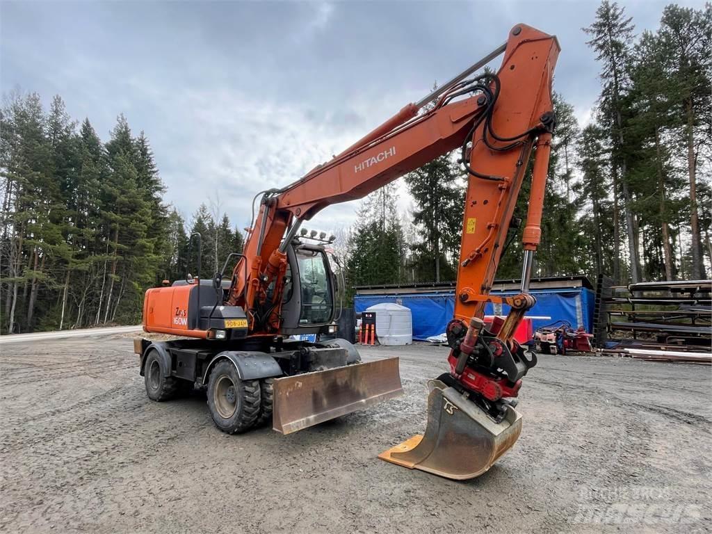 Hitachi ZX 160W Bagri na kolesih