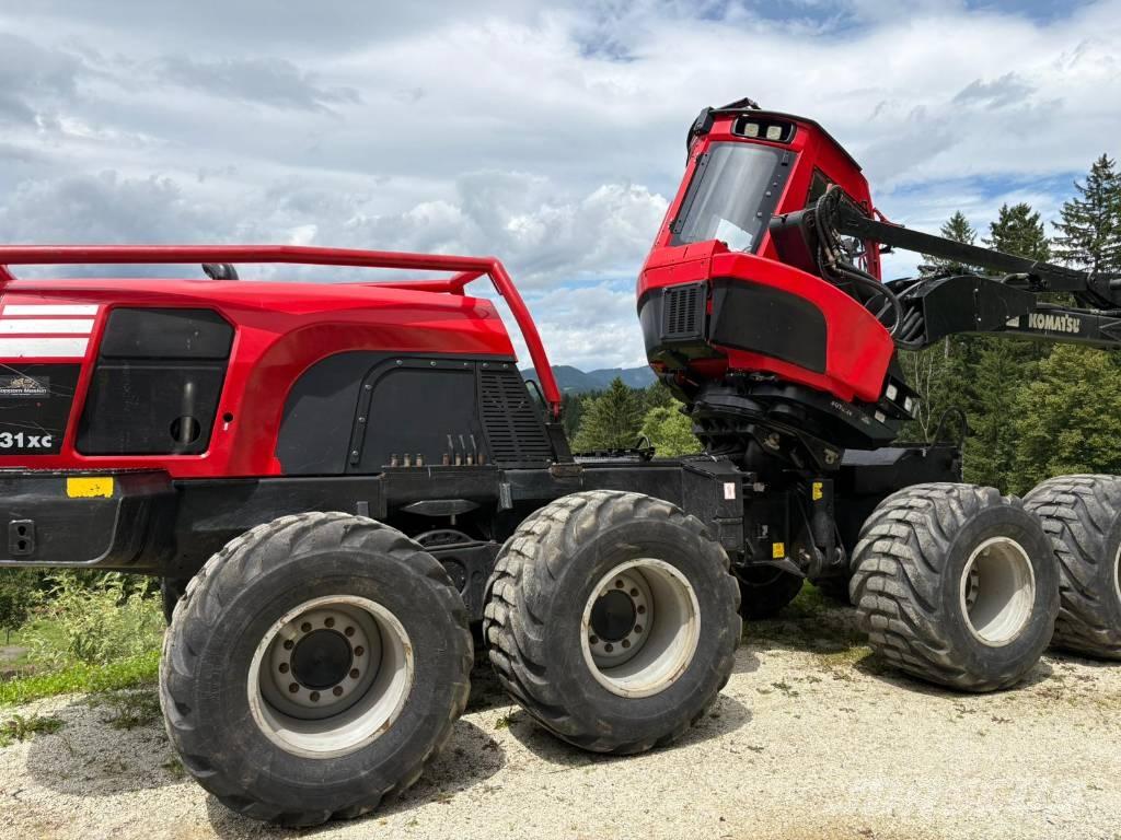 Komatsu 931xc Harvesterji