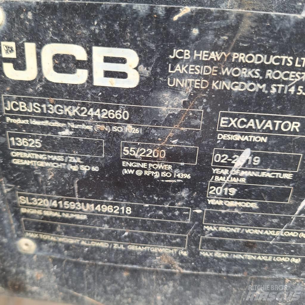 JCB JS 131 LC Bagri goseničarji