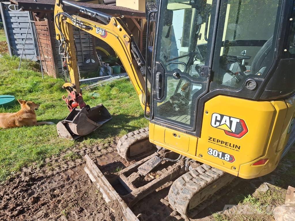 CAT 301.8 Rototilt Mini bagri <7t
